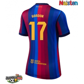 Barcelona Anthony Gordon #17 Kotipaita Naisten 2026-27 Lyhythihainen